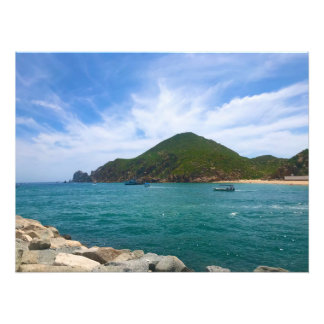 Lämnande av Marina i Cabo San Lucas, Mexiko Fototryck