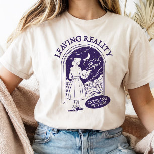 Lämnande av verklig inmatningsbild för Bok Älskare T Shirt