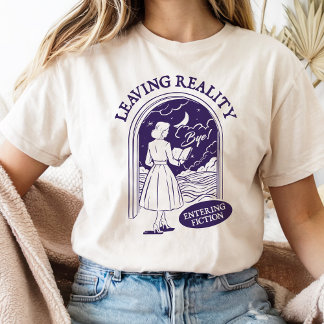 Lämnande av verklig inmatningsbild för Bok Älskare T Shirt