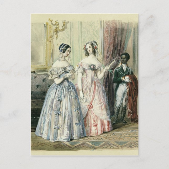 Lämnande för Boll, 1830-48 Vykort (Framsida)