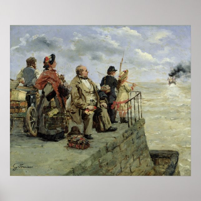 Lämnande för Jersey Poster (Framsidan)