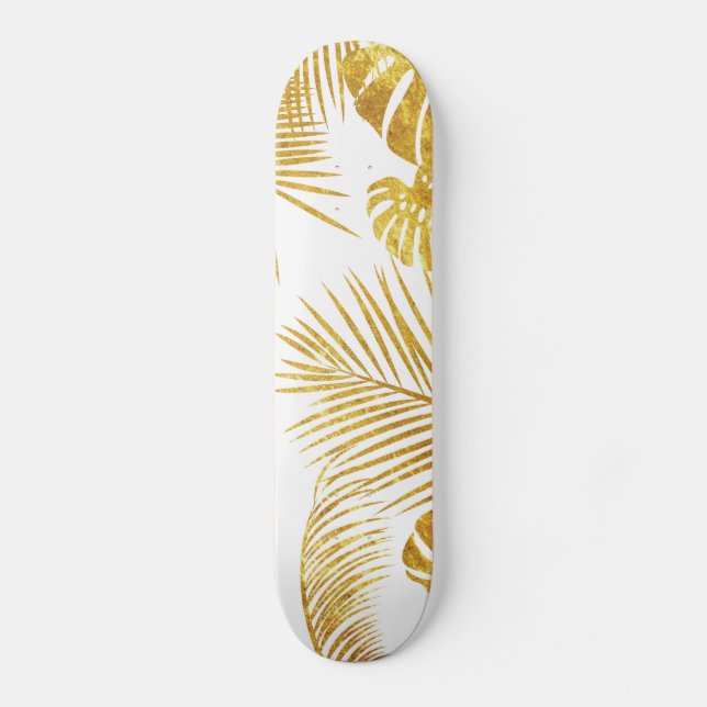 Lämnar 10 mini skateboard bräda 18,5 cm (Framsida)