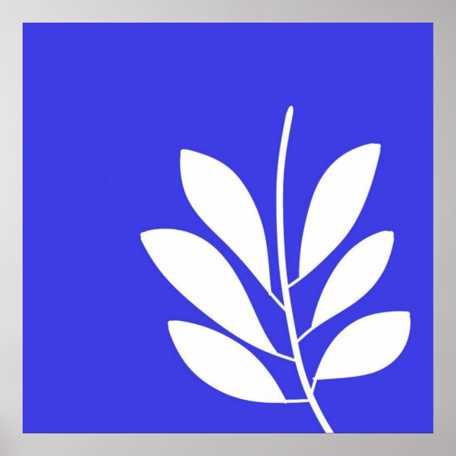 lämnar abstrakt art poster (Framsidan)