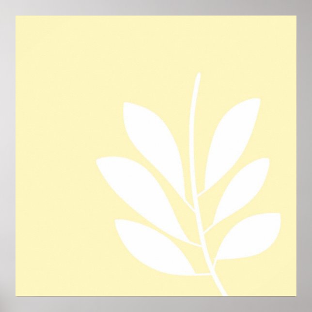 lämnar abstrakt art poster (Framsidan)