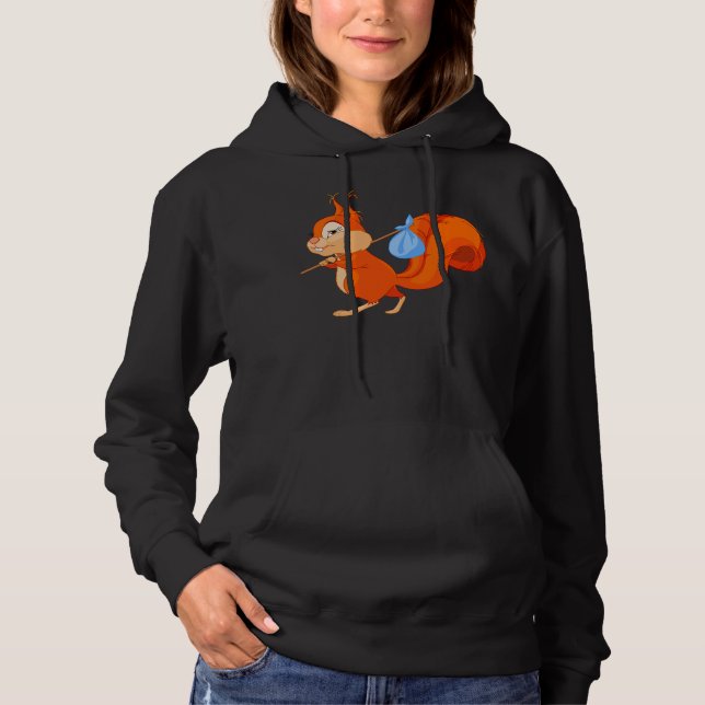 Lämnar Hem Womens Hoodie T-shirt (Framsida)