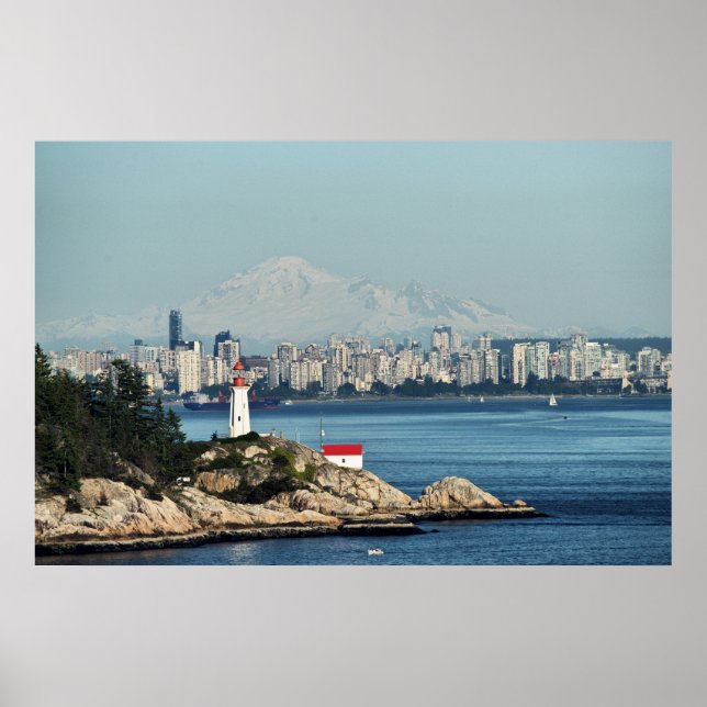 Lämnar Vancouver Poster (Framsidan)