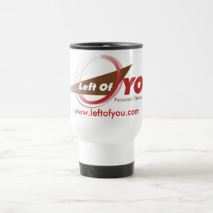 Lämnat av dig den skräddarsy travel mug - resemugg