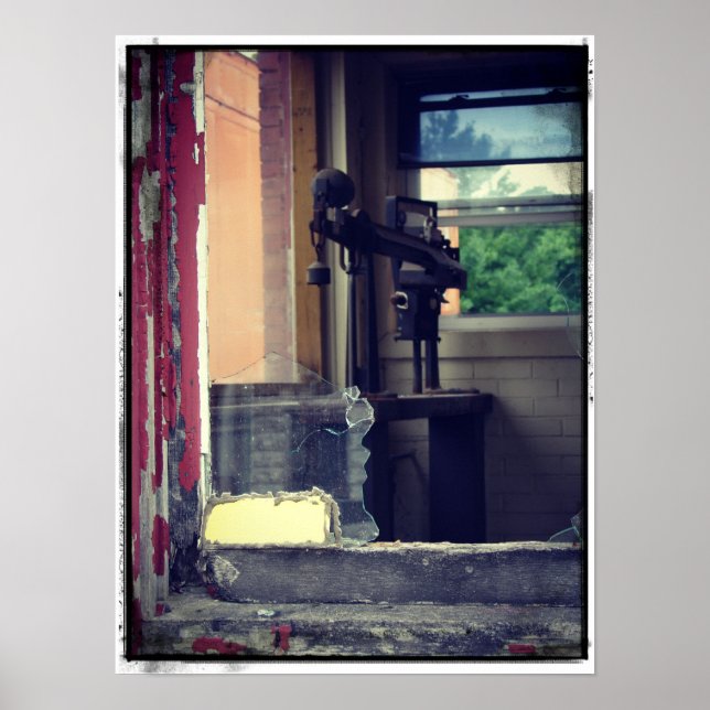 Lämnat bakom, övergiven poster (Framsidan)