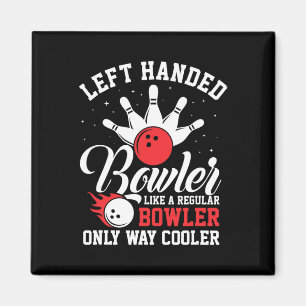 Lämnat Bowlareare Coola Bowling Stift Strejka Spor Magnet