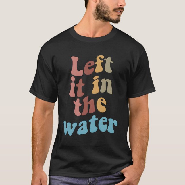 Lämnat den i Vatten-baptismen T Shirt (Framsida)