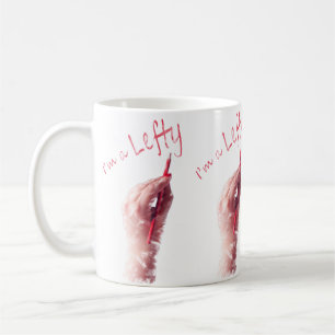 Lämnat design, jag är ett tomt meddelande kaffemugg