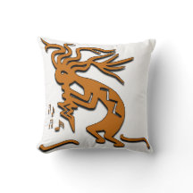 Lämnat Facing Kokopelli Musician
