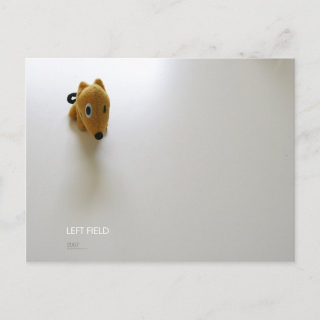 Lämnat Fält-postkort Vykort (Framsida)