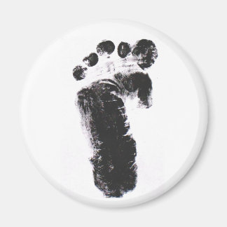 Lämnat fotavtryck magnet