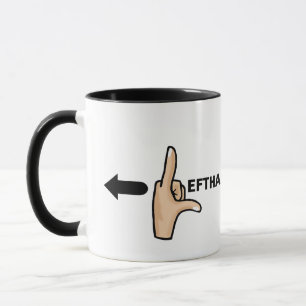 Lämnat grafik L Mugg