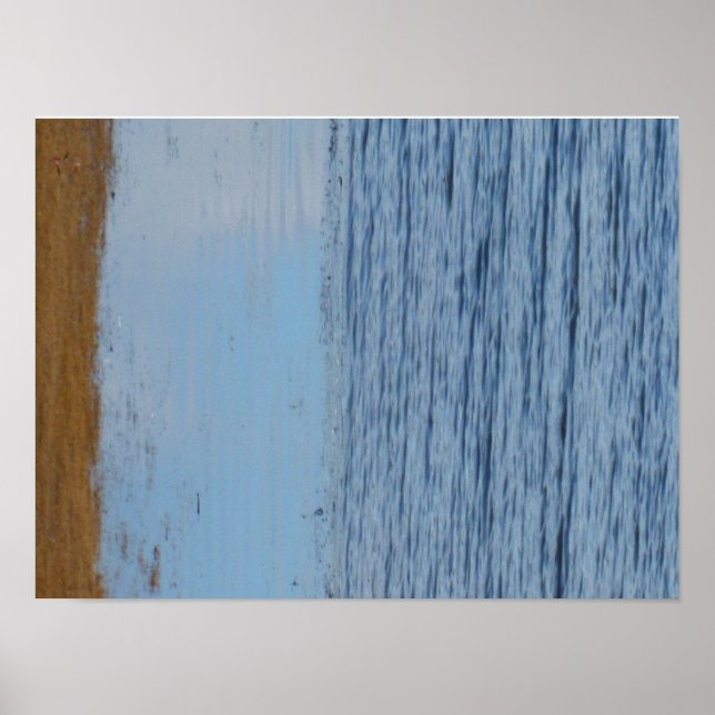 lämnat grått-seabird poster (Framsidan)