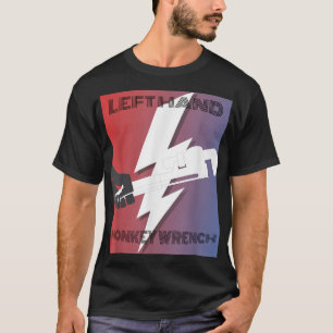 Lämnat Hand Monkey Wrench Denver Colorado Band T Shirt