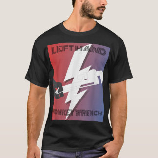 Lämnat Hand Monkey Wrench Denver Colorado Band T Shirt