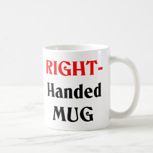 Lämnat Hand Mugg / Höger Hand Mugg