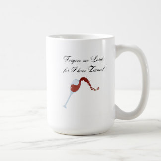 Lämnat handed Vin & Coffee Lovers Mug Kaffemugg