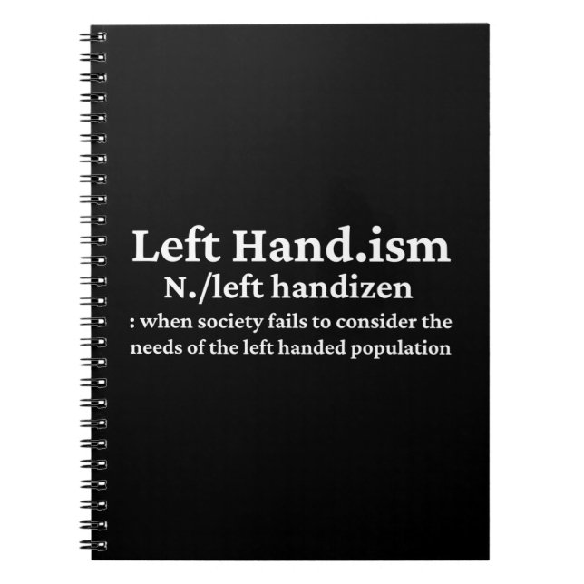 Lämnat Handers Anteckningsbok (Framsidan)