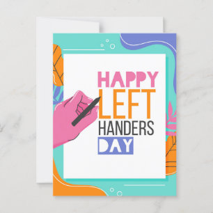 Lämnat Handers Day Vykort