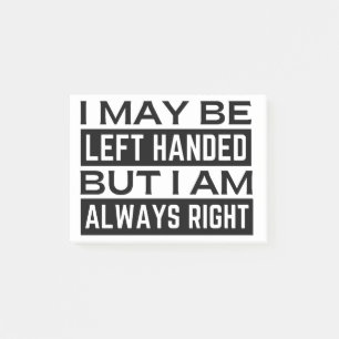 Lämnat Handers Post-it Block