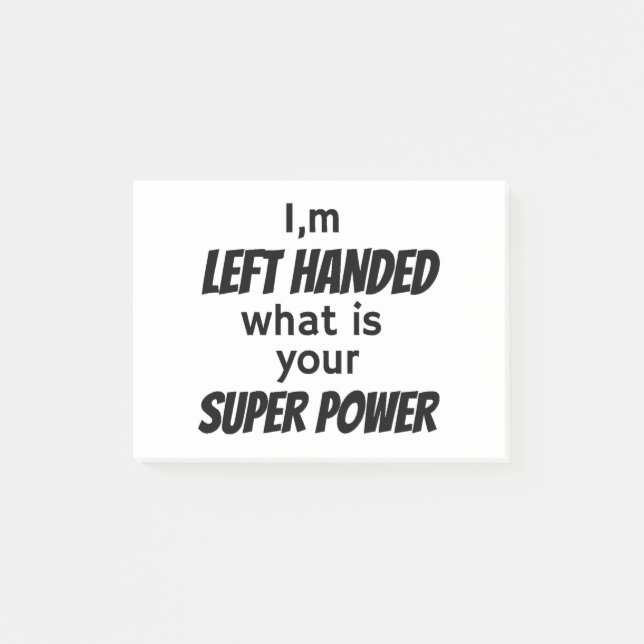 Lämnat Handers Post-it Block (Framsida)