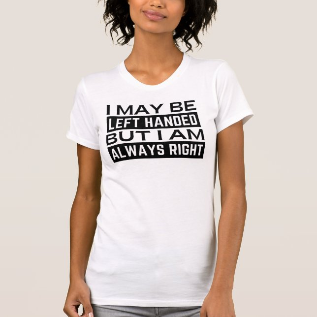 Lämnat Handers T Shirt (Framsida)