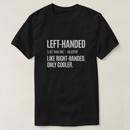 Lämnat Hanterad definition T Shirt
