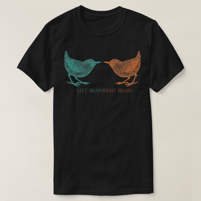Lämnat Höger av bromsbromsar T Shirt (Design framsida)