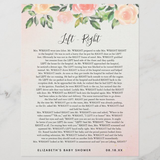 LÄMNAT - HÖGER | Barnstödsspel (Framsida)