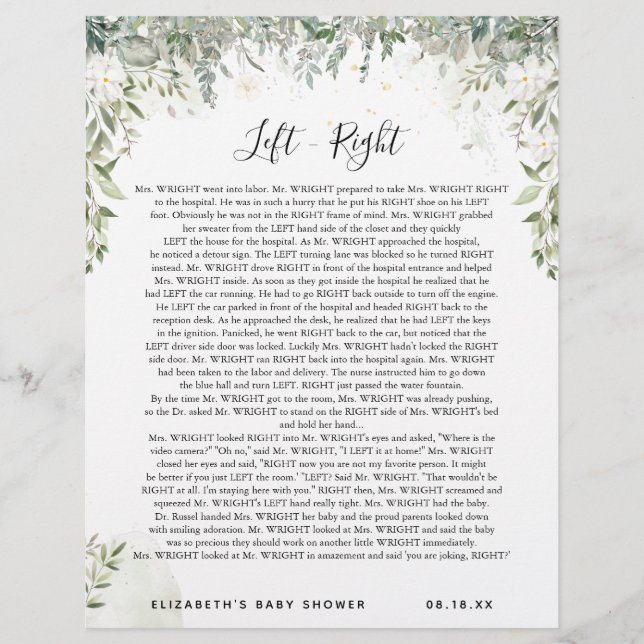 LÄMNAT - HÖGER | Barnstödsspel (Framsida)