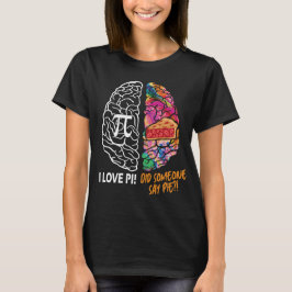Lämnat Höger för bromsbromsar Pi T Shirt