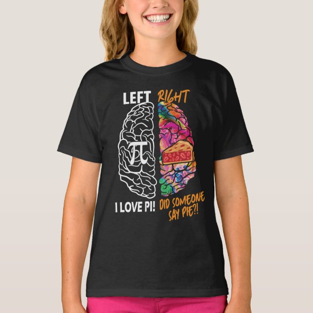 Lämnat Höger för bromsbromsar Pi T Shirt (Framsida)