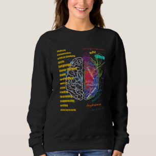 Lämnat Höger Hjärtat Hjärtat Hemisferär T Shirt