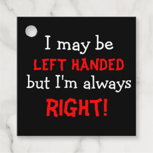 Lämnat, humoristisk gåvor etiketter