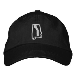 Lämnat i Alabama Basic Justable Cap Broderad Keps
