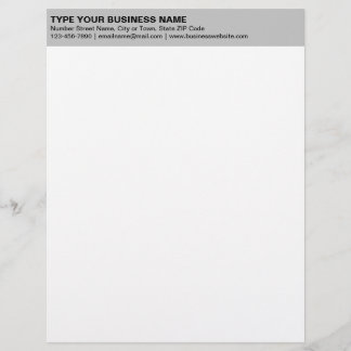 Lämnat justerade enkla texter om Gråttets rubrik Brevhuvud