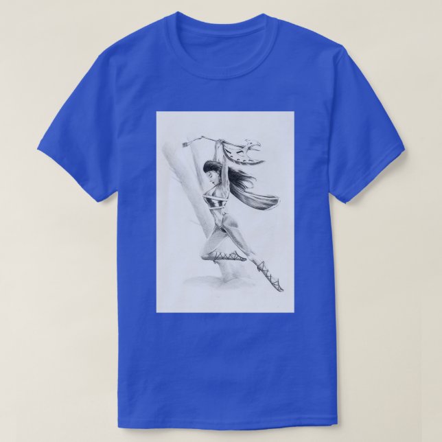 Lämnat klipp t shirt (Design framsida)