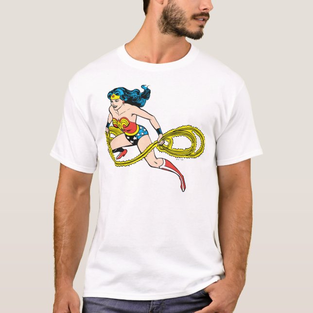  Lämnat kvinnor som byter lasso T-shirt (Framsida)