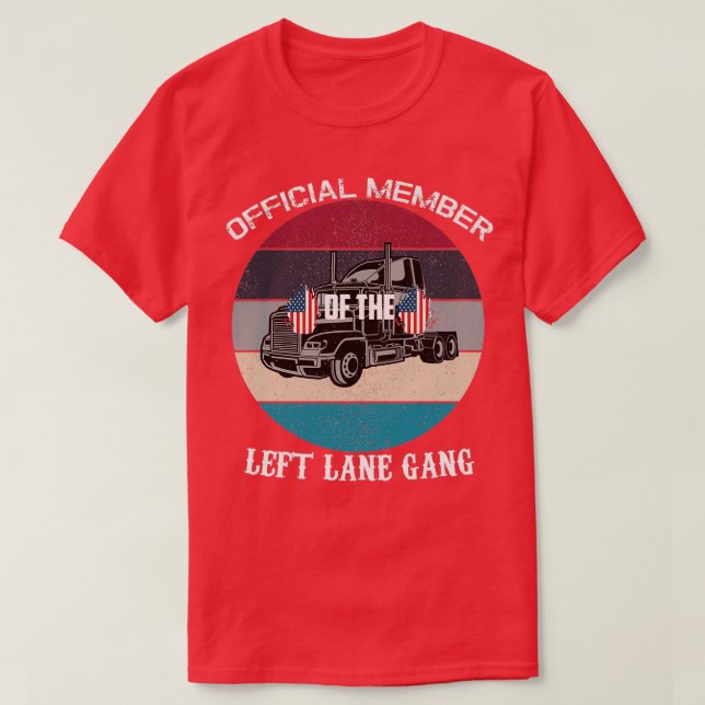 Lämnat Lane Gang T Shirt (Design framsida)