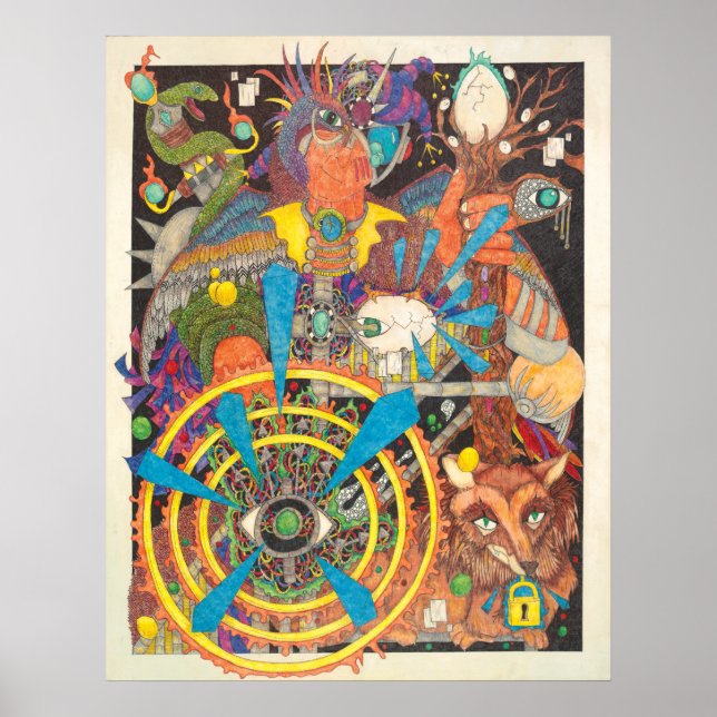 Lämnat magi - Förvrängning av den oskyldiga foolen Poster (Framsidan)