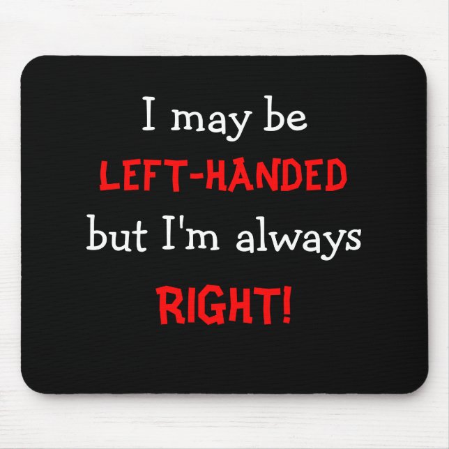 Lämnat Mousepad Musmatta (Framsidan)