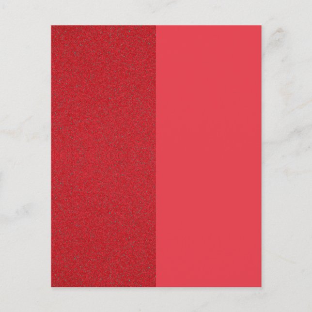 Lämnat-Noise Tomato Red Square Flyer - Anpassade (Framsidan)