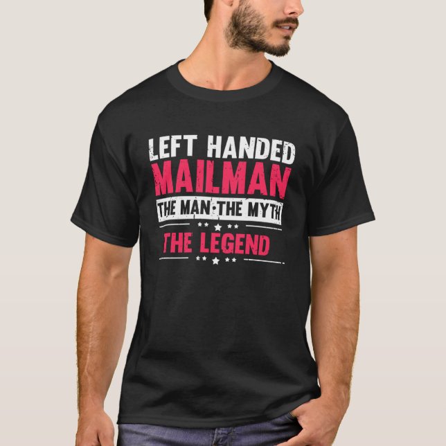 lämnat portot postmansaffär t shirt (Framsida)