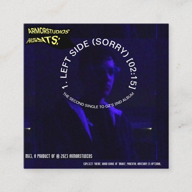 LÄMNAT SIDE (SORRY) [speciell utgåva] Tilläggskort (Framsida)