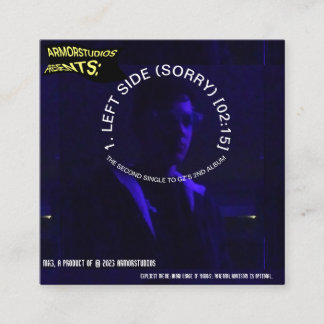 LÄMNAT SIDE (SORRY) [speciell utgåva] Tilläggskort