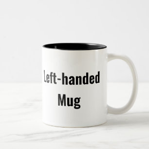 Lämnat tvådelad kaffe Mugg