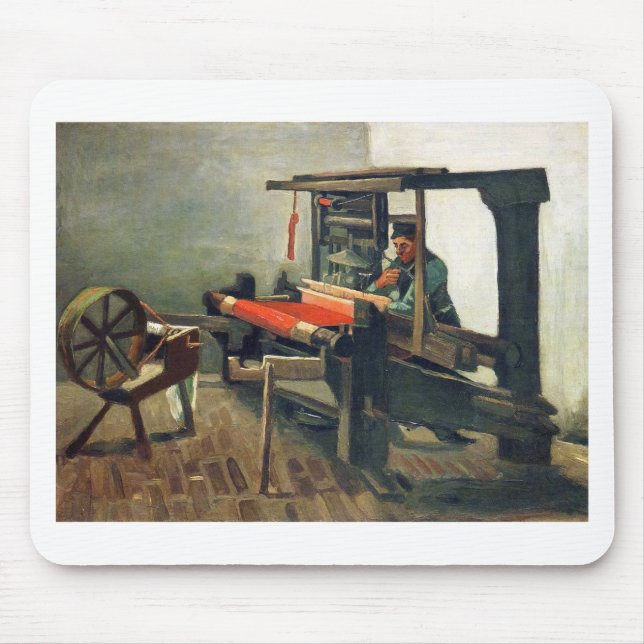 Lämnat vända mot för vävare - Vincent Van Gogh Musmatta (Framsidan)